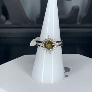 Bomb party ring, size 8